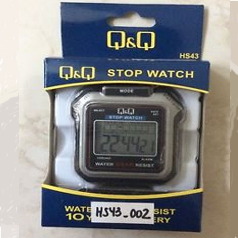 Q Q HS45J002Y Grey Digital Stop Watch ShoppersBD
