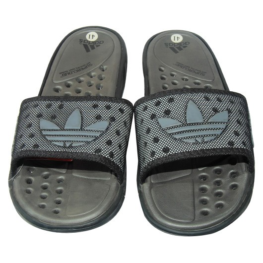 Adidas MEN'S NEW SLIPPERS (113403) Black Slide Flip flop Price in India- Buy Adidas MEN'S NEW 