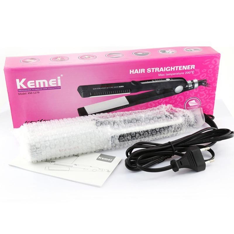Kemei KM 1279 Professional Hair Straightener SEL025 ShoppersBD