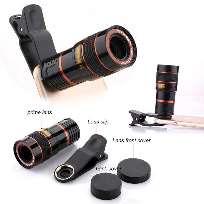 Universal 8X Optical Zoom Telescope Camera Lens HCL174 ShoppersBD